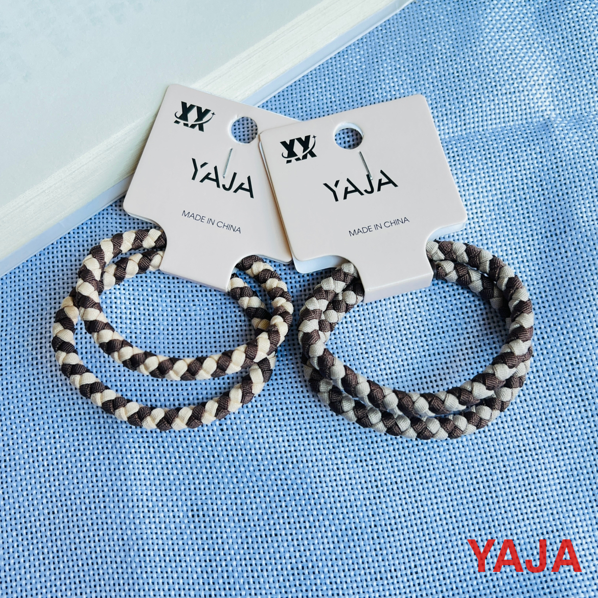 Yongai Jiu Ai Korean-style hair bands, high-elasticity card preppy simple hair ties, new fashionable and elegant rubber bands, versatile Specification image