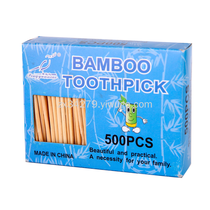 Disposable toothpicks in boxes with affordable packaging
