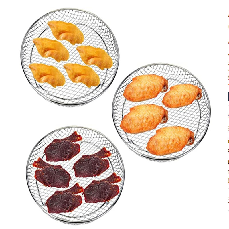 For Ninjia Airfryer THREE STACKABLE DEHYDRATOR RACKS AIR FrYERS, OVENS,