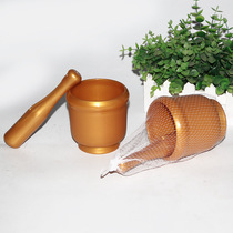 Factory direct daily household little helper kitchen pound garlic pot pound medicine pot plastic pound garlic