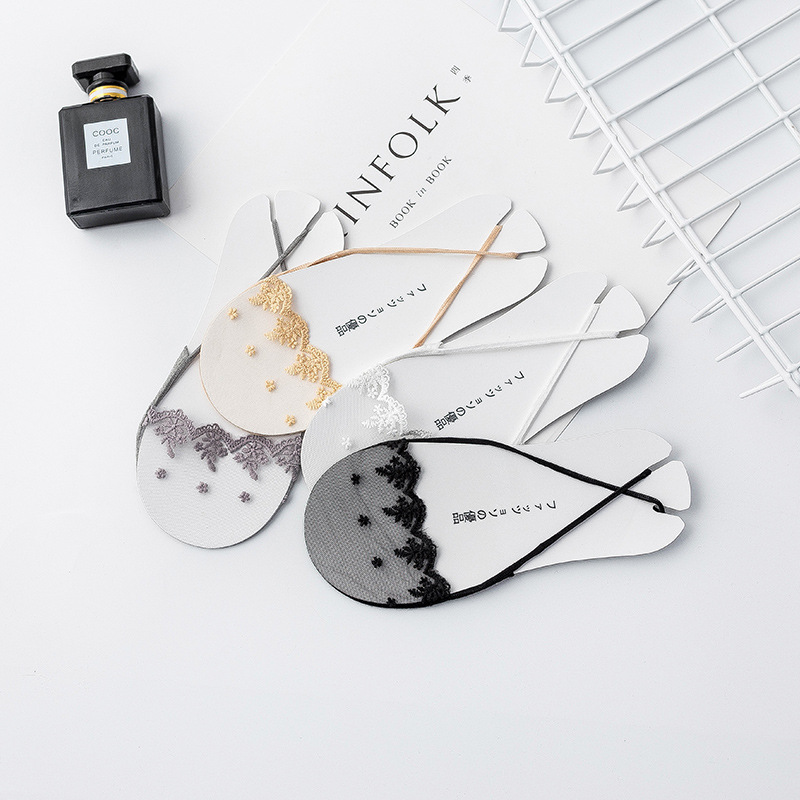 夏季吊带袜隐形袜子女士浅口半掌高跟鞋袜底薄款半截袜一件代发详情图4