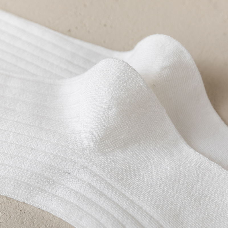 New Spring and summer calf socks for girls, Japanese solid color street JK campus socks, breathable high cotton socks for girls Application Scenario