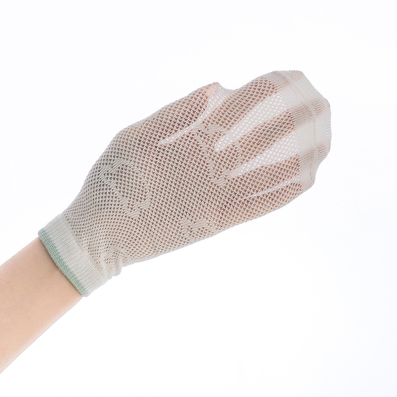 Spring and summer children's socks: Girls' solid color thin combed cotton breathable mesh girls' socks, boys' mid-calf socks for delivery Specification image