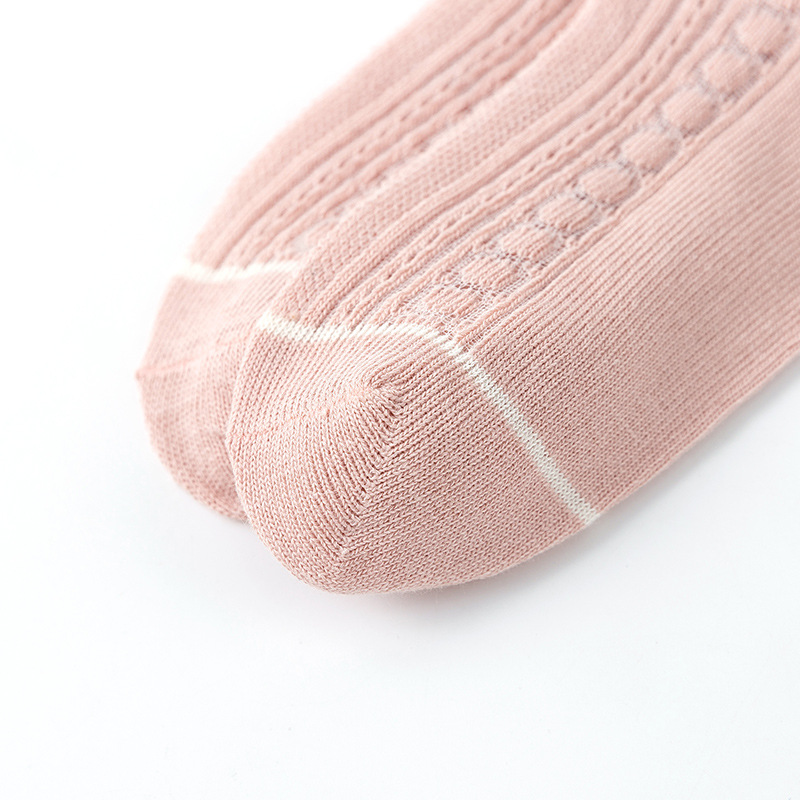 5 pairs of children's socks, cute baby girls' thin cotton socks, summer breathable mesh mid-calf girls' socks for delivery Application Scenario