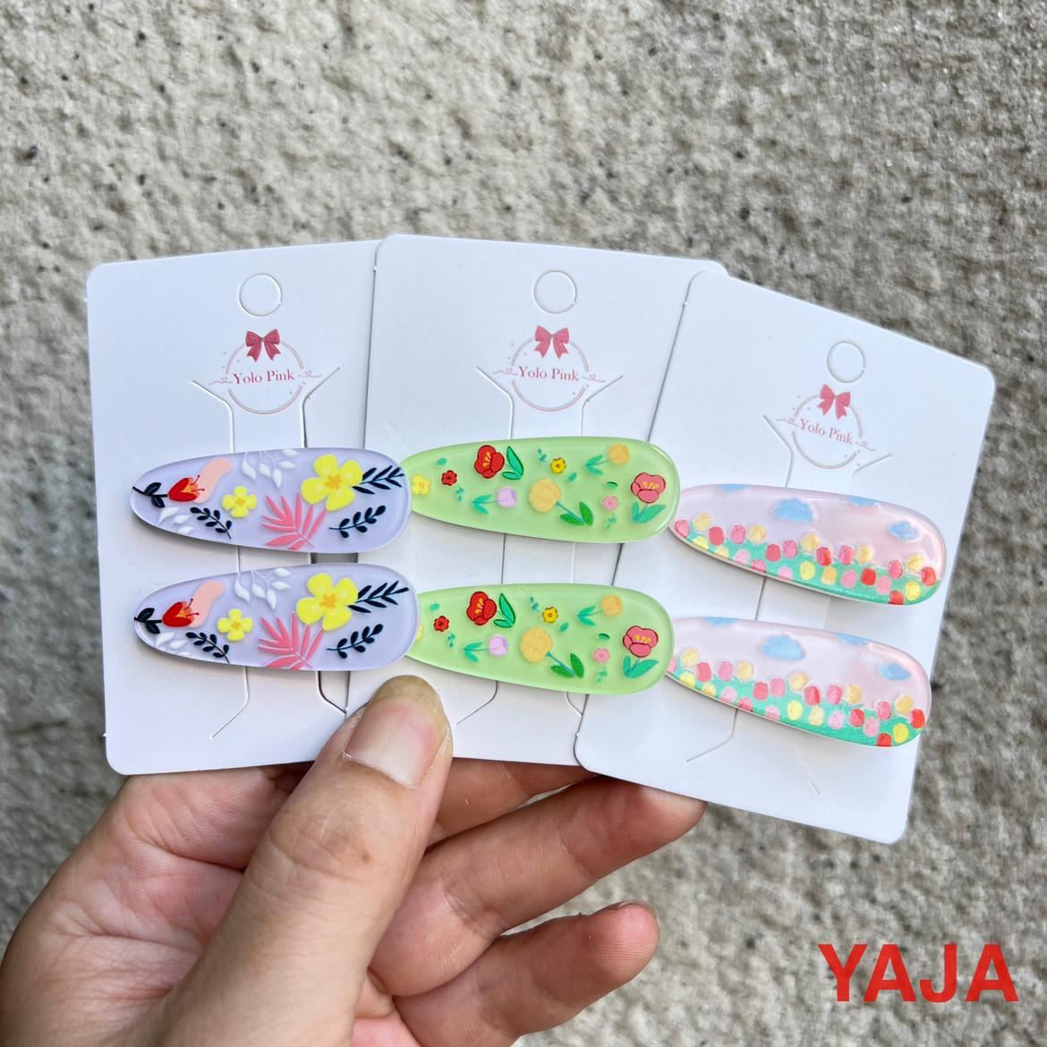 New cartoon girl hairpin for the back of the head, duckbill clip, side bangs clip and hair accessory Specification image