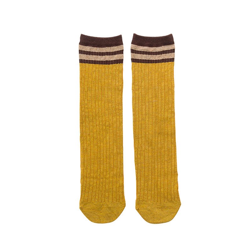 Japanese-style women's straight plate pile socks, cotton socks, new autumn collection for women, two-bar mid-calf women's socks, factory direct sales Item Picture