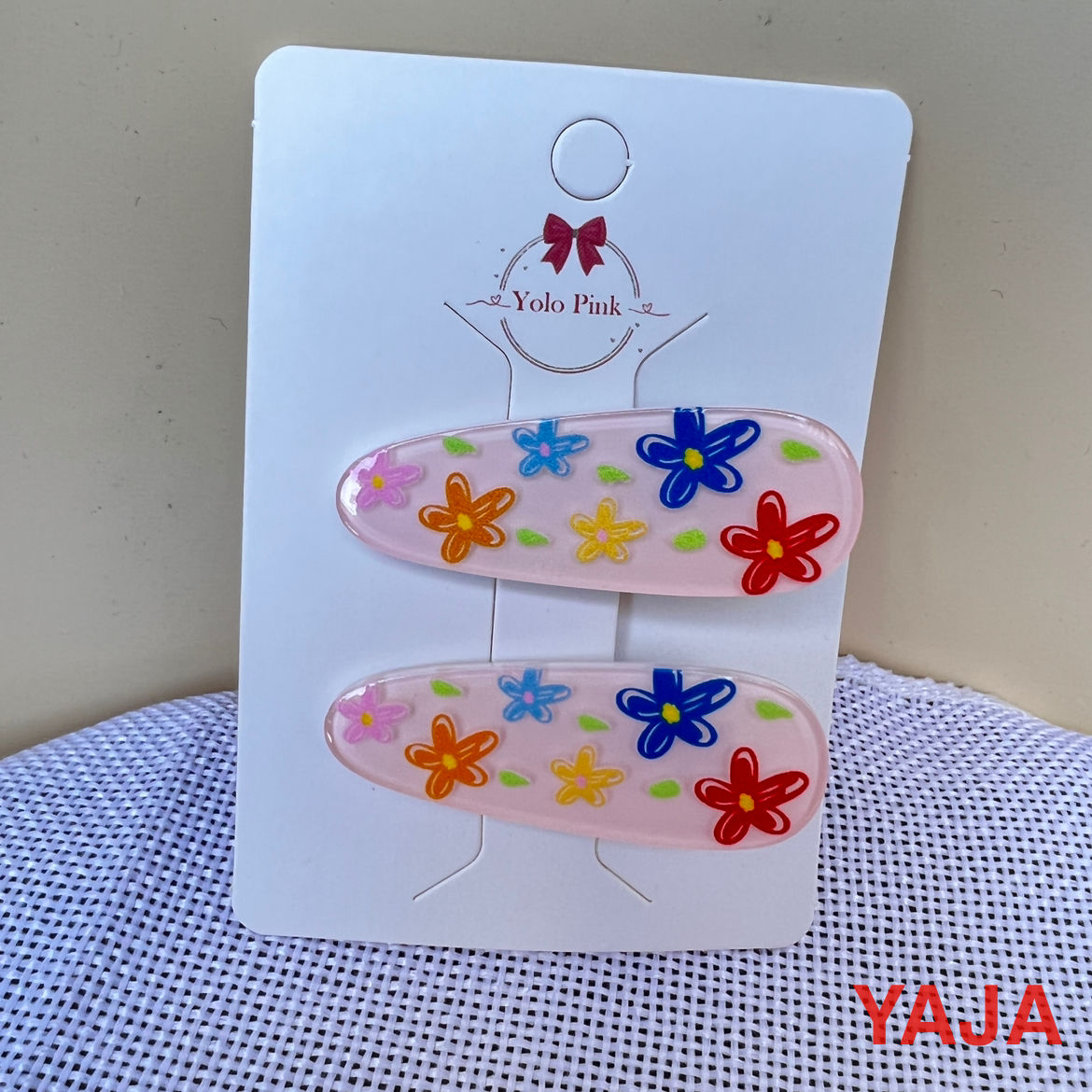 New cartoon girl hairpin for the back of the head, duckbill clip, side bangs clip and hair accessory Application Scenario