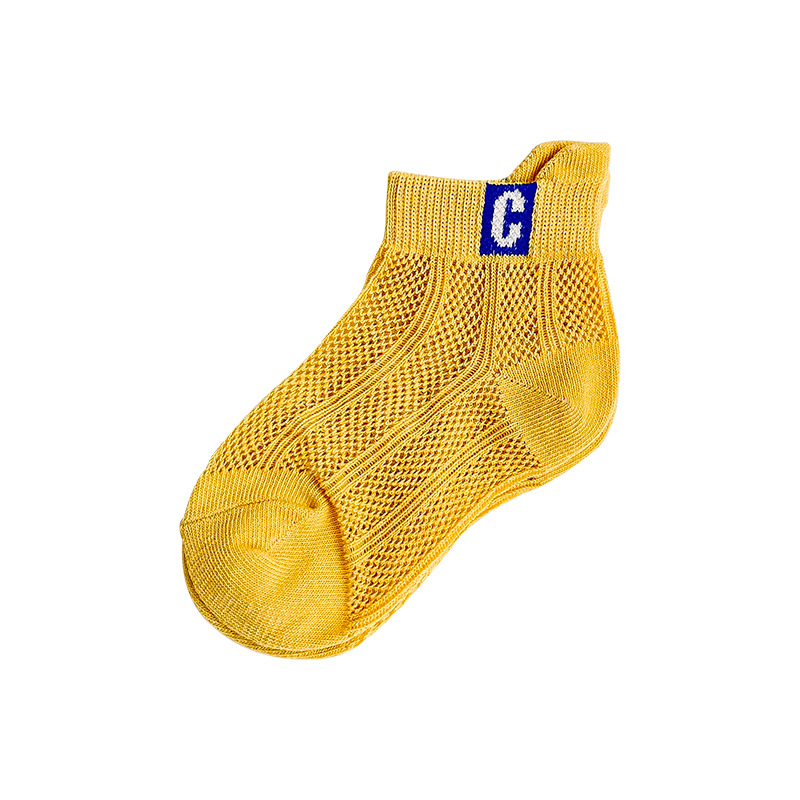 Summer thin children's socks, mid-calf socks for boys and girls, breathable thin mesh cotton socks, sent by the manufacturer Item Picture
