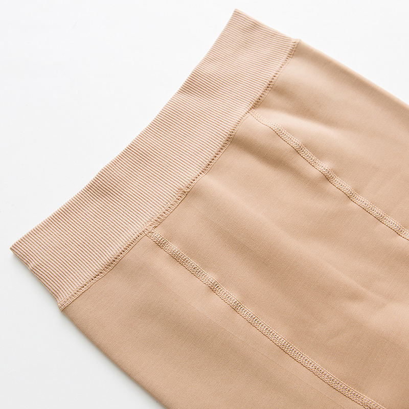 2020秋冬新款仿锦纶打底袜 女士220g打底连裤袜 分层踩脚一体裤详情图3