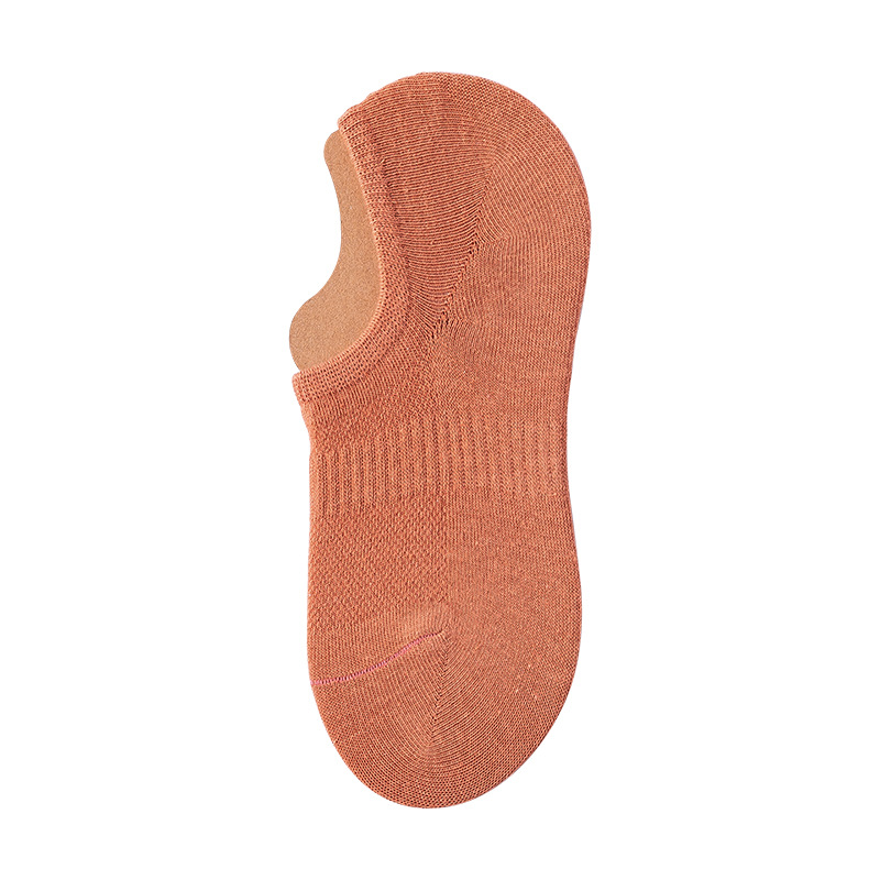 Women's boat socks, shallow-mouthed invisible cotton socks that won't fall off in summer, thin anti-slip socks, mesh breathable women's socks for delivery Item Picture