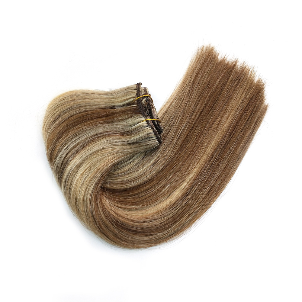 Clip hair #6/613 Clip hair with 7 pieces clip hair