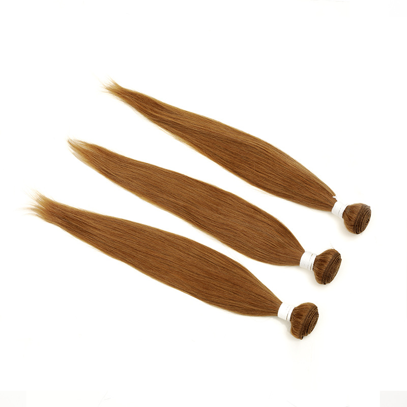 30# wigs Brazilian straight human hair curtain spring