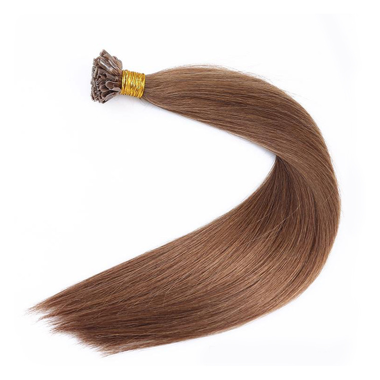 European and American wig invisible 613# nail human hair extension one-piece hair service details Picture