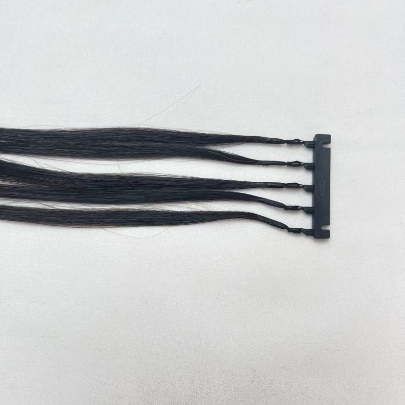 Real human hair 6D second-generation real hair buckle invisible and seamless connection machine hair connection, hair replacement in Yunnan Item Picture