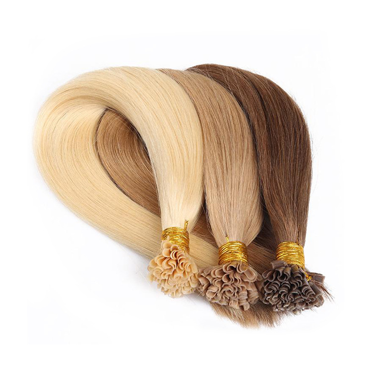 European and American wig invisible 613# nail human hair extension one-piece hair service Application Scenario