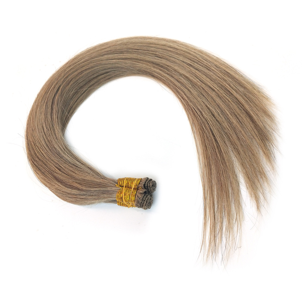 High-quality hand-tied hair curtain weft European and American export real person hair curtain Application Scenario