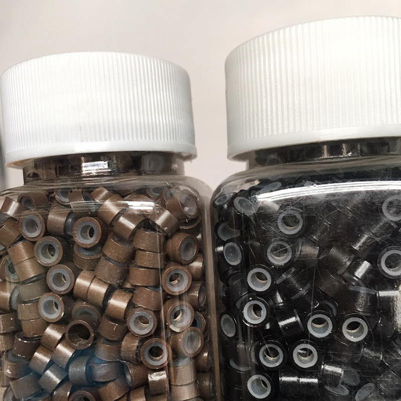 Factory direct supply of wig accessories, hair extension tools, silicone buckles, hair extension buckles, hair extension rings, hair bundles, hair extension buttons, nano Application Scenario