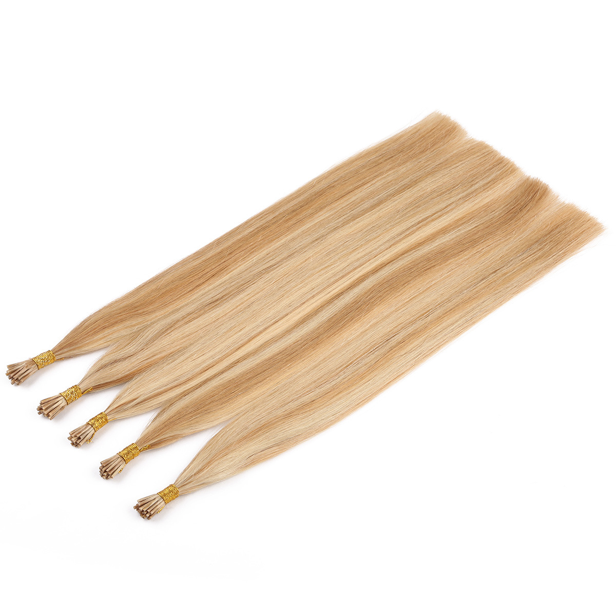 Real person hair extension, stick hair, i tip/u tip/ v tip/ flat tip, color customization 613# details Picture