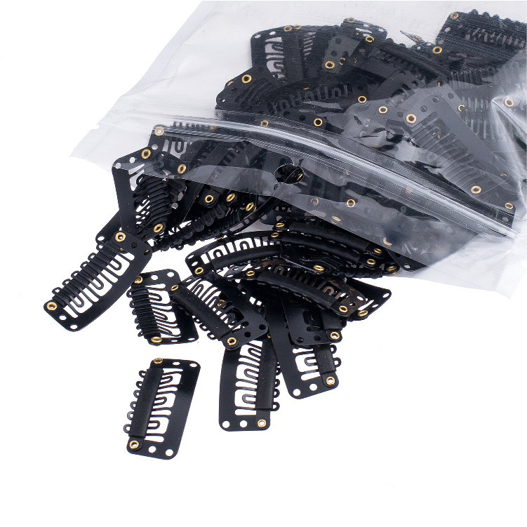 Factory wholesale of wig accessories such as clips, stainless steel BB clips, water drop clips, U-shaped clips, wig buttons, and hair extension clips Application Scenario