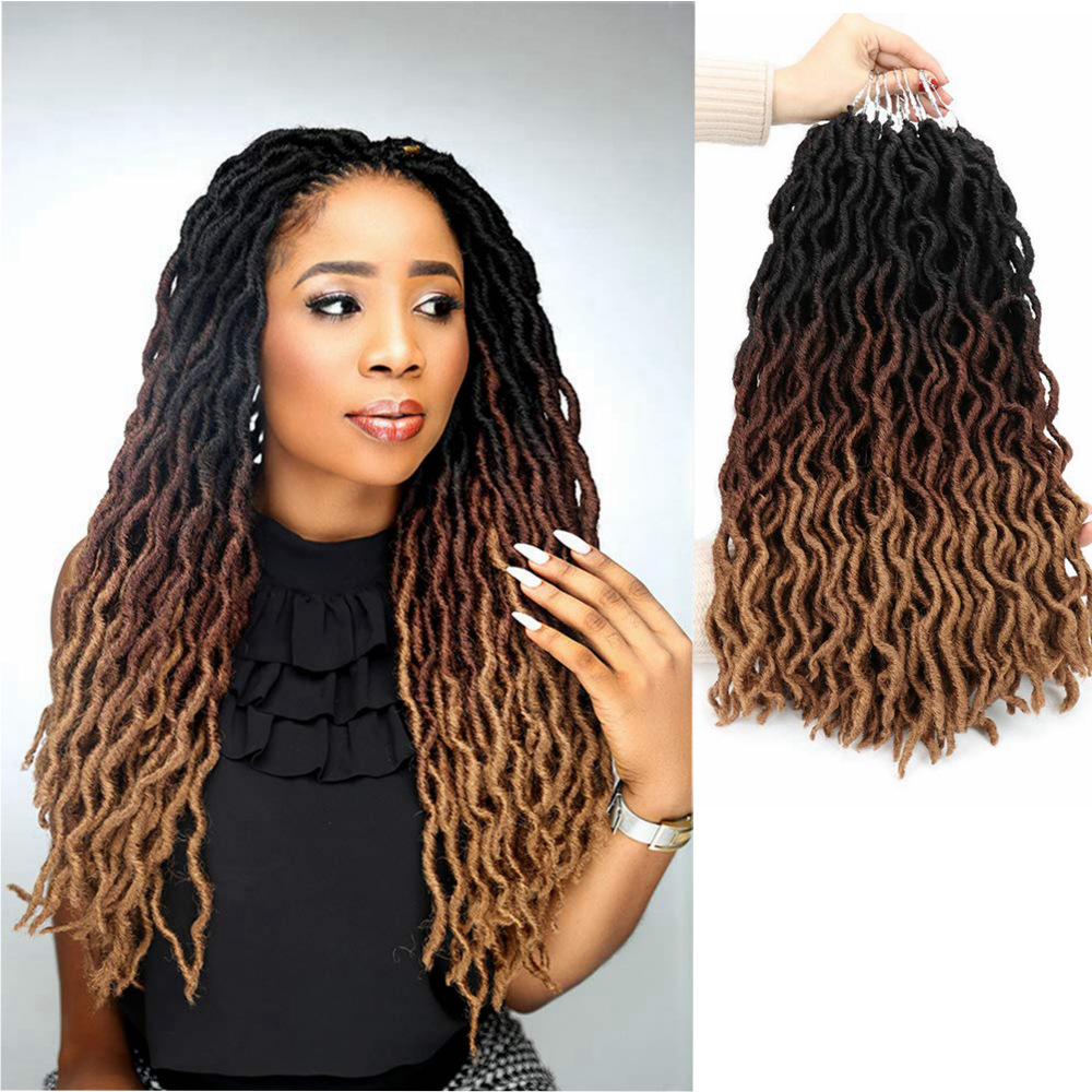 Crochet wig, European, American and African dreadlocks, Gypsy Locs, gypsy wig, hair extension, synthetic fiber wig, braid