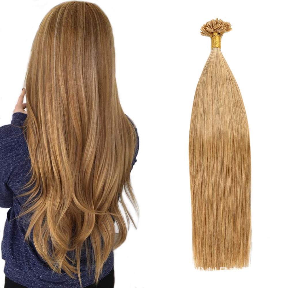 Jiameis Wig Human Hair Extension Bundle #27 Human Nail Hair 50g/100 bundle Express