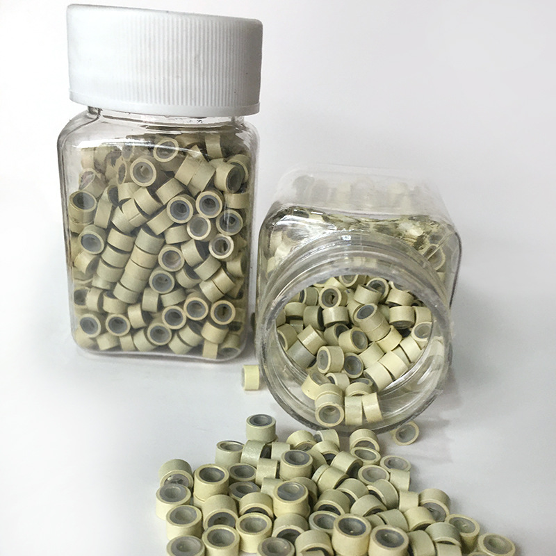 Factory direct supply of wig accessories, hair extension tools, silicone buckles, hair extension buckles, hair extension rings, hair bundles, hair extension buttons, nano Specification image