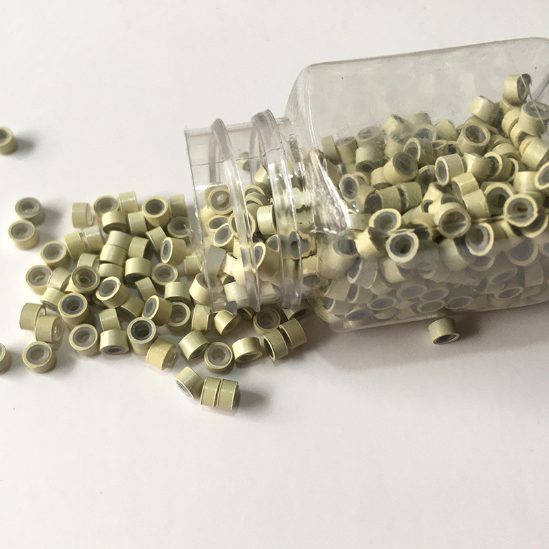 Factory direct supply of wig accessories, hair extension tools, silicone buckles, hair extension buckles, hair extension rings, hair bundles, hair extension buttons, nano details Picture