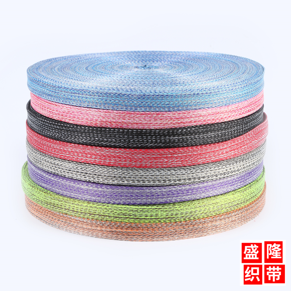 Manufacturers directly supply 2cm wide new hemp belt hand-woven belt multi-color optional gift packaging with holiday decoration belt