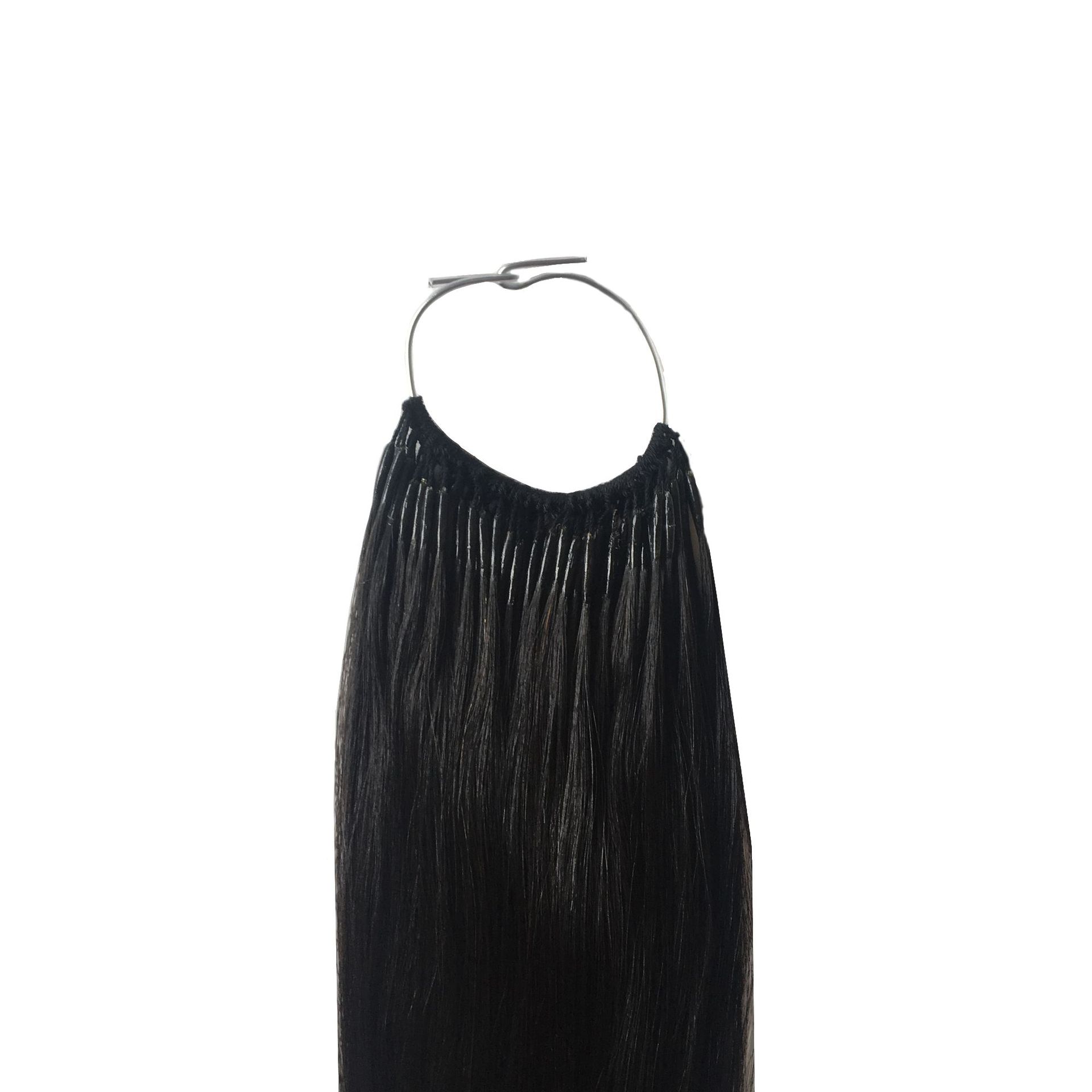 Korean-style double stick hair extension, one-line double stick hair extension, stick hair extension, European and American hair extension, seamless hair extension, foreign trade Application Scenario