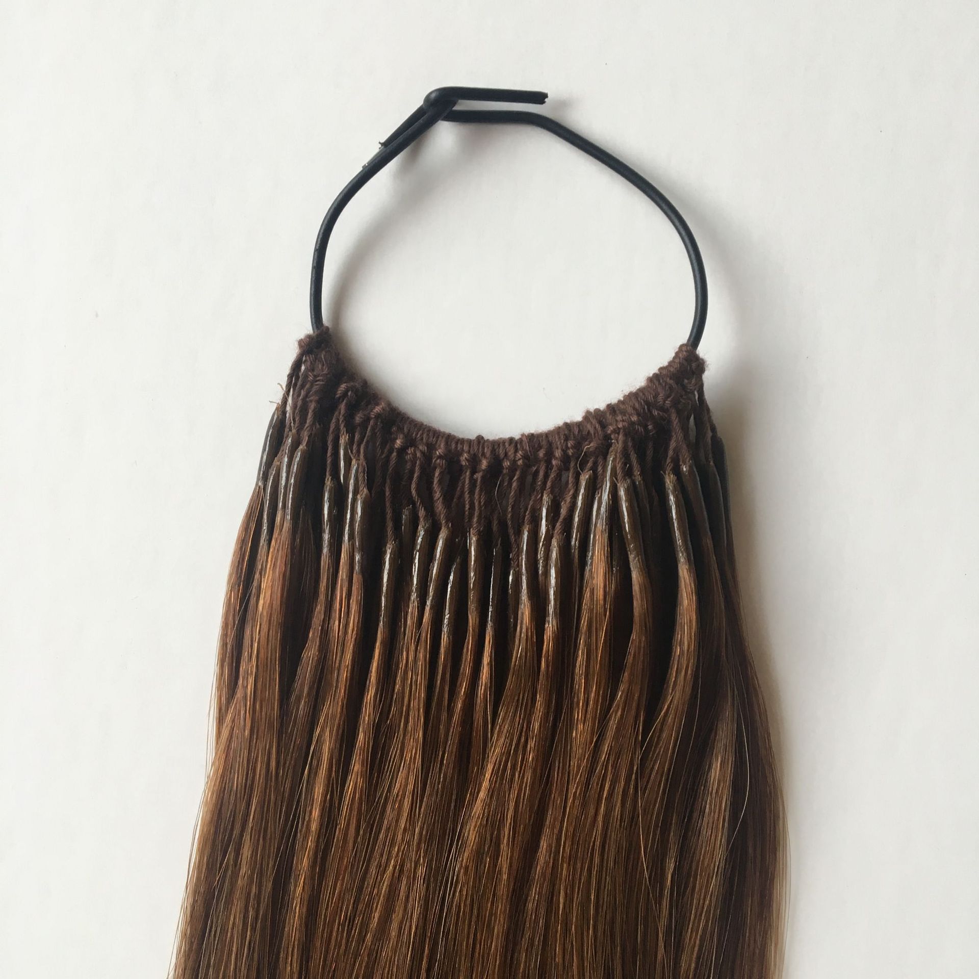 Korean-style double stick hair extension, one-line double stick hair extension, stick hair extension, European and American hair extension, seamless hair extension, foreign trade Specification image