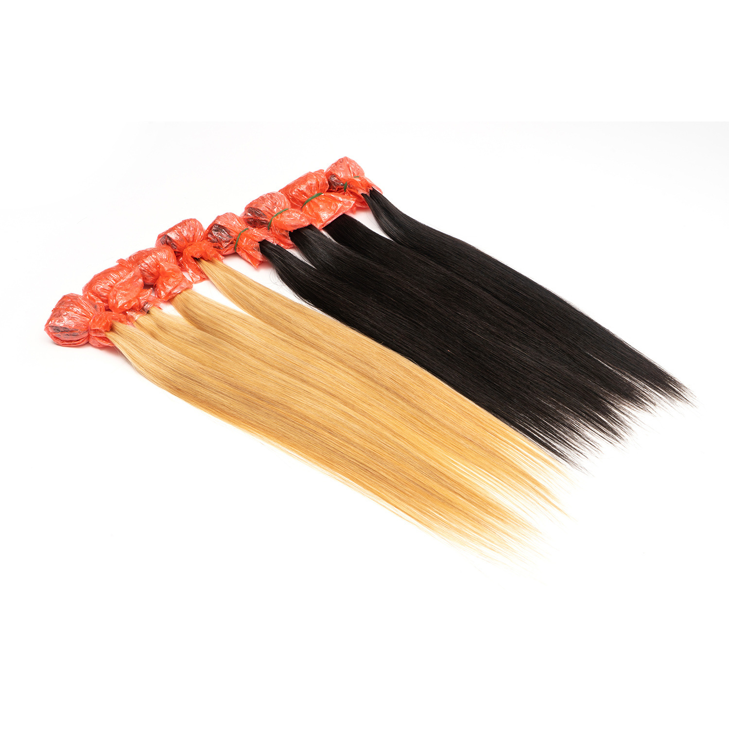 Hair curtains, hair blocks, ladies' hair extensions, girls' wigs, real people's hair, fishline hair, Micro Loop Ring Hair Specification image