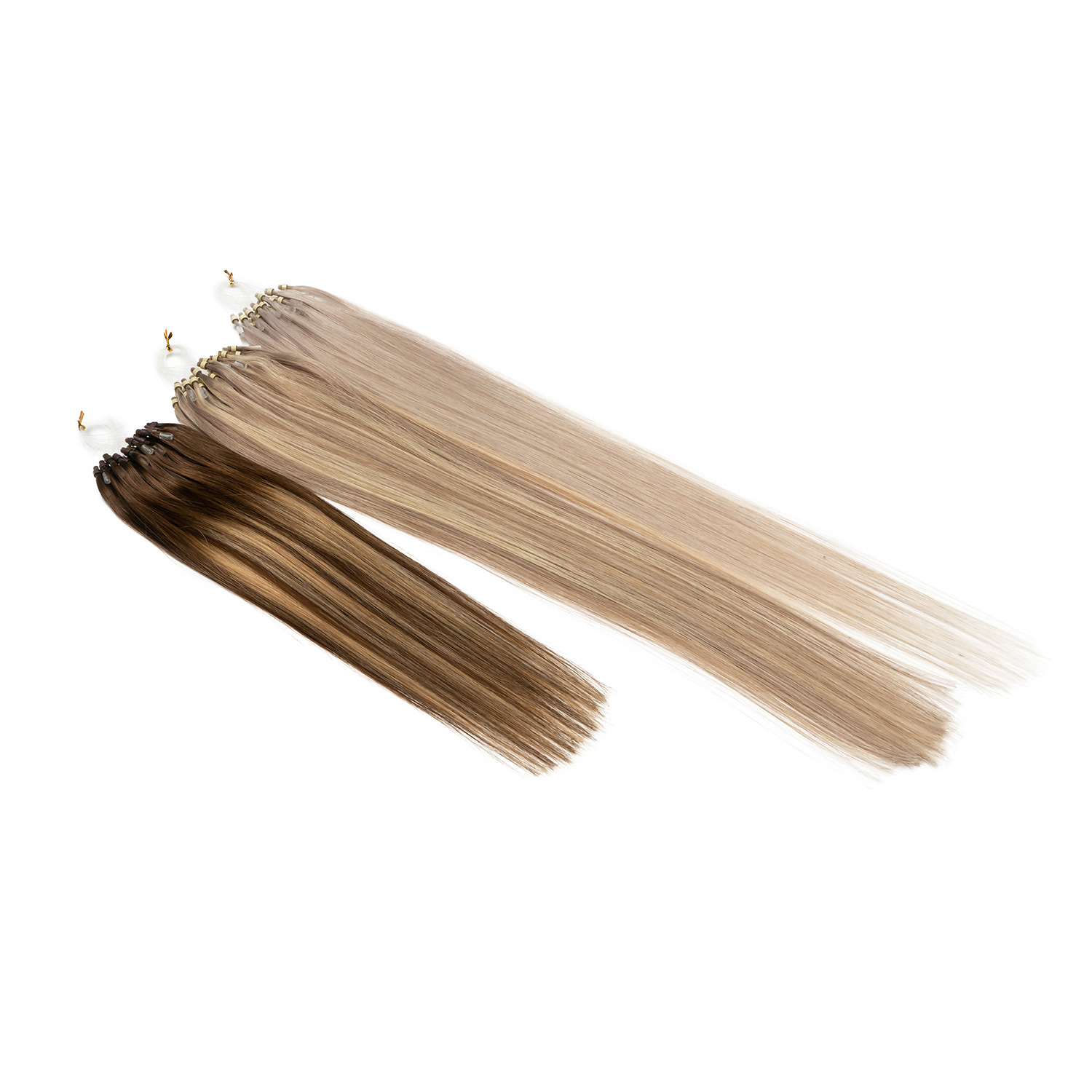 Hair curtains, hair blocks, ladies' hair extensions, girls' wigs, real people's hair, fishline hair, Micro Loop Ring Hair