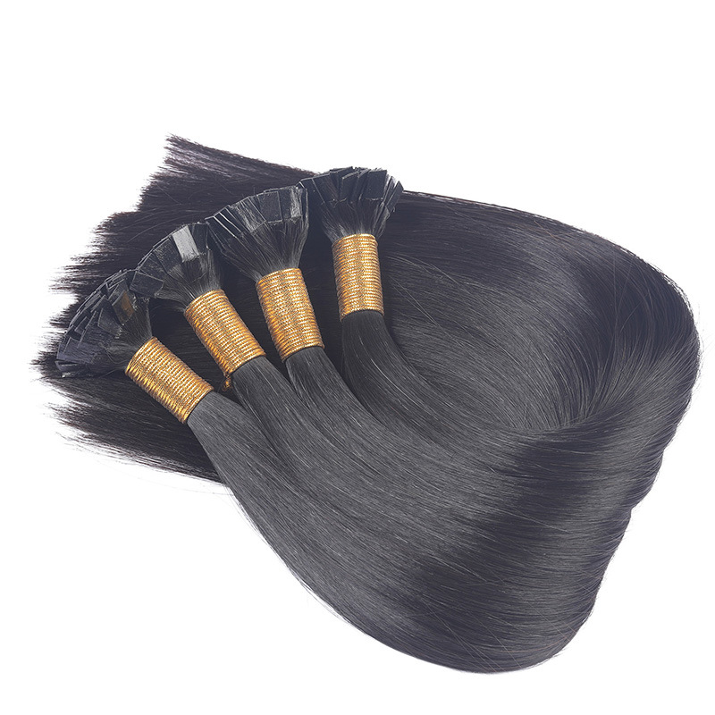 Wholesale of wigs, flat hair extensions, hair curtains, two-clip long straight hair extensions, wig pieces Item Picture