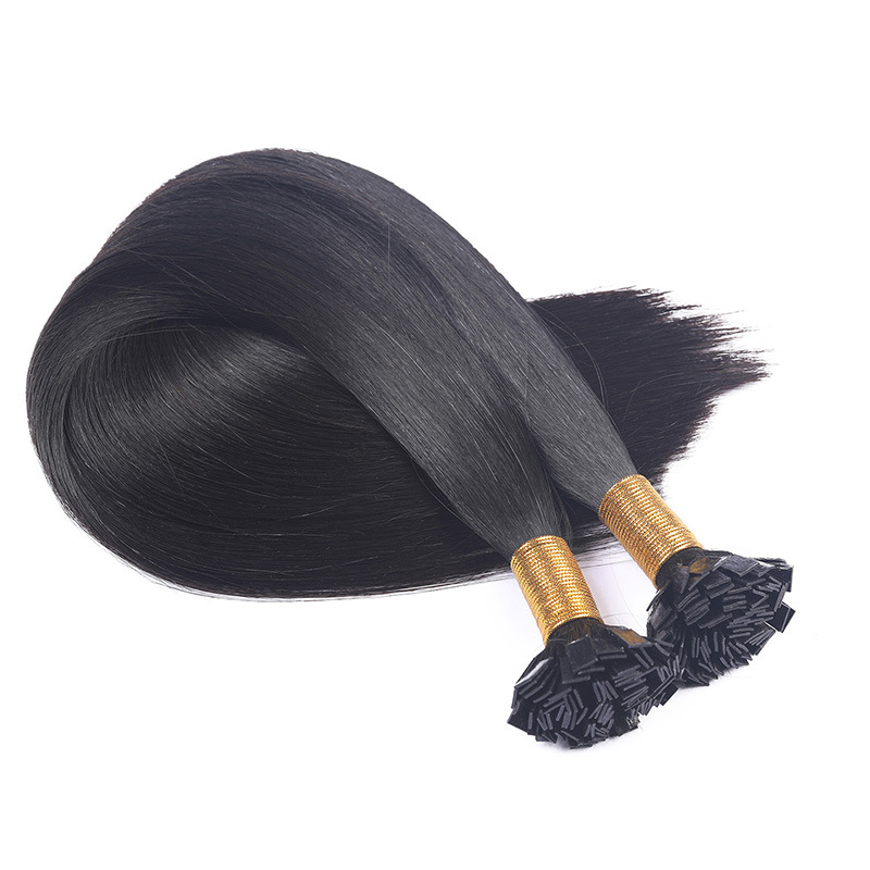 Wholesale of wigs, flat hair extensions, hair curtains, two-clip long straight hair extensions, wig pieces Specification image