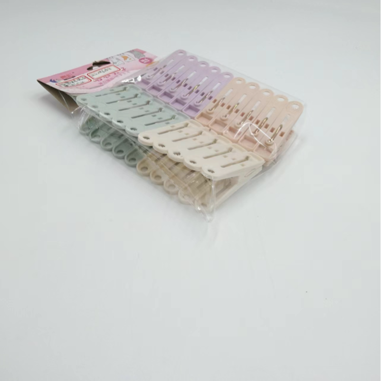 Plastic clips, daily necessities, windproof, daily colored clothes drying clips Application Scenario