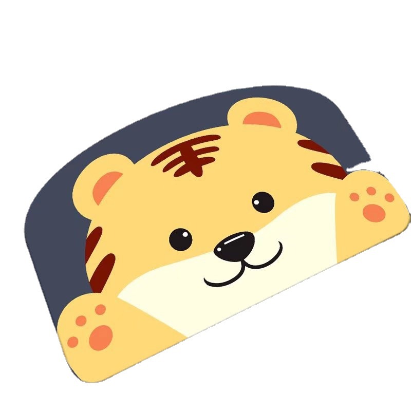 Cartoon floor MATS for entrance doors, bathroom door MATS, kitchen water-absorbing and dirt-resistant floor MATS, bedroom bedside MATS in stock Item Picture