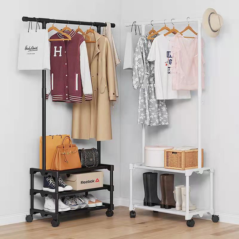 Home multi-functional coat rack, popular shoe rack, storage shoe cabinet, Time simple multi-layer combination clothes hanger Application Scenario