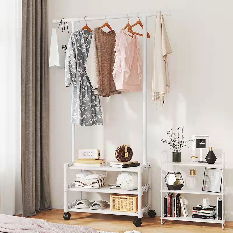 Home multi-functional coat rack, popular shoe rack, storage shoe cabinet, Time simple multi-layer combination clothes hanger