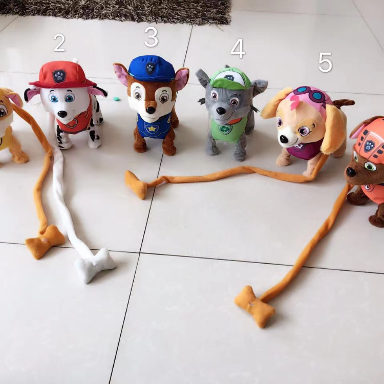 Dog Patrol Dog Plush Toy Electric Toy 1