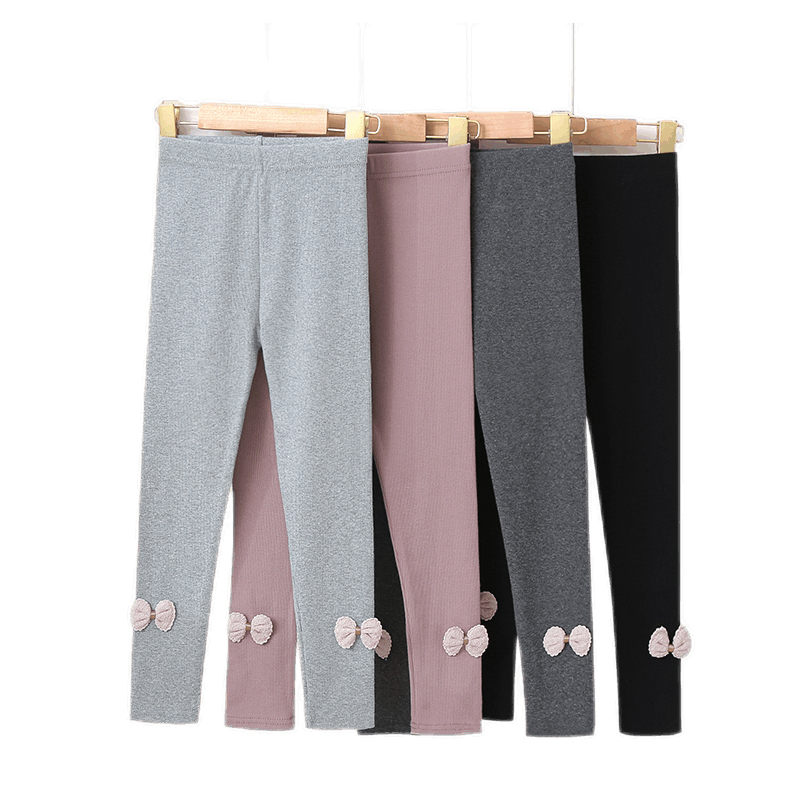 Ropa de verano niñas legging calcetines exterior de cintura alta pantalones deportivos para niños verano pantalones de estilo fino para bebés pantalones de niños Item Picture