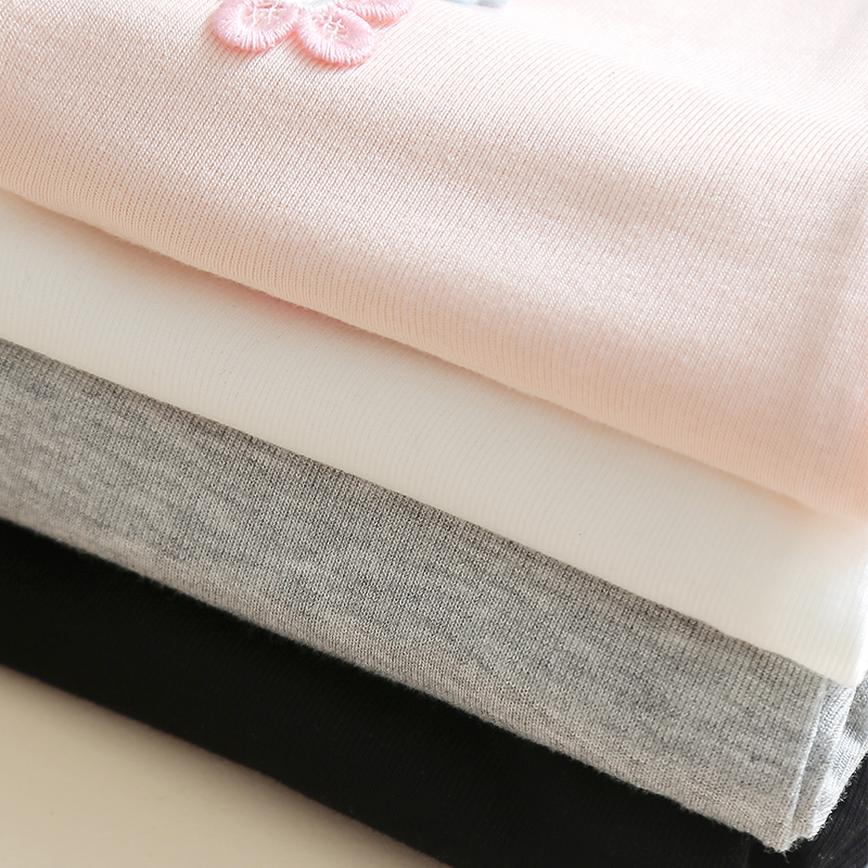 Children's base socks, summer girls' pants, stylish girls' pants, capri pants, Korean version capri pants, mid-length pants, baby long pants Application Scenario