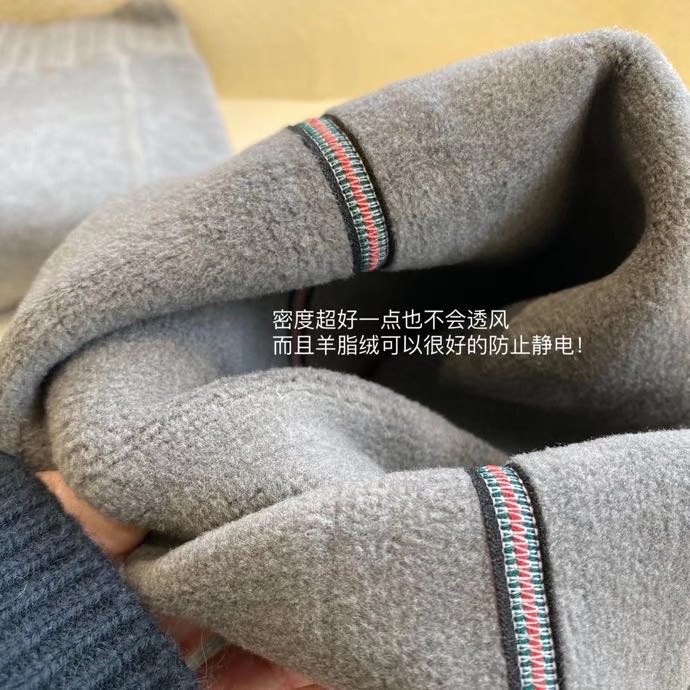 380g thickened Japanese sheep fat tights for women to wear on the outside, thickened with fleece for warmth, tights and elastic leggings for women Specification image