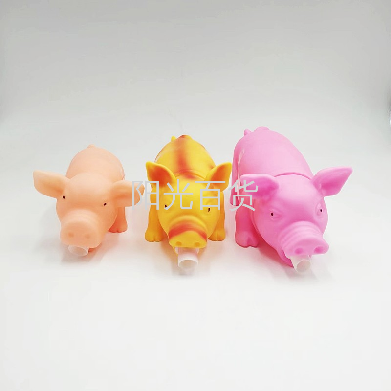 Screaming pig, dog toy, Teddy toy, sound-making toy, prank creativity, sound-making pig, humming pig, desperate scream pig Specification image