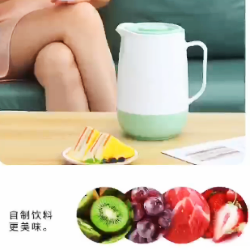Product cold water kettle, large capacity plastic high-temperature resistant, household cold boiled water cup, ice water cold water teapot, Japanese style Item Picture