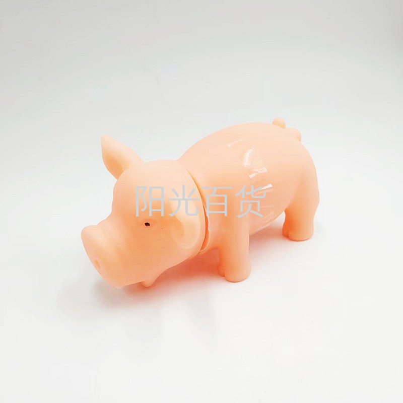 Screaming pig, dog toy, Teddy toy, sound-making toy, prank creativity, sound-making pig, humming pig, desperate scream pig details Picture