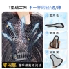 Swiss net wig for women in summer, T-shaped Swiss net bangs on the top of the head, real hair replacement, white hair covering, thin wig details Picture
