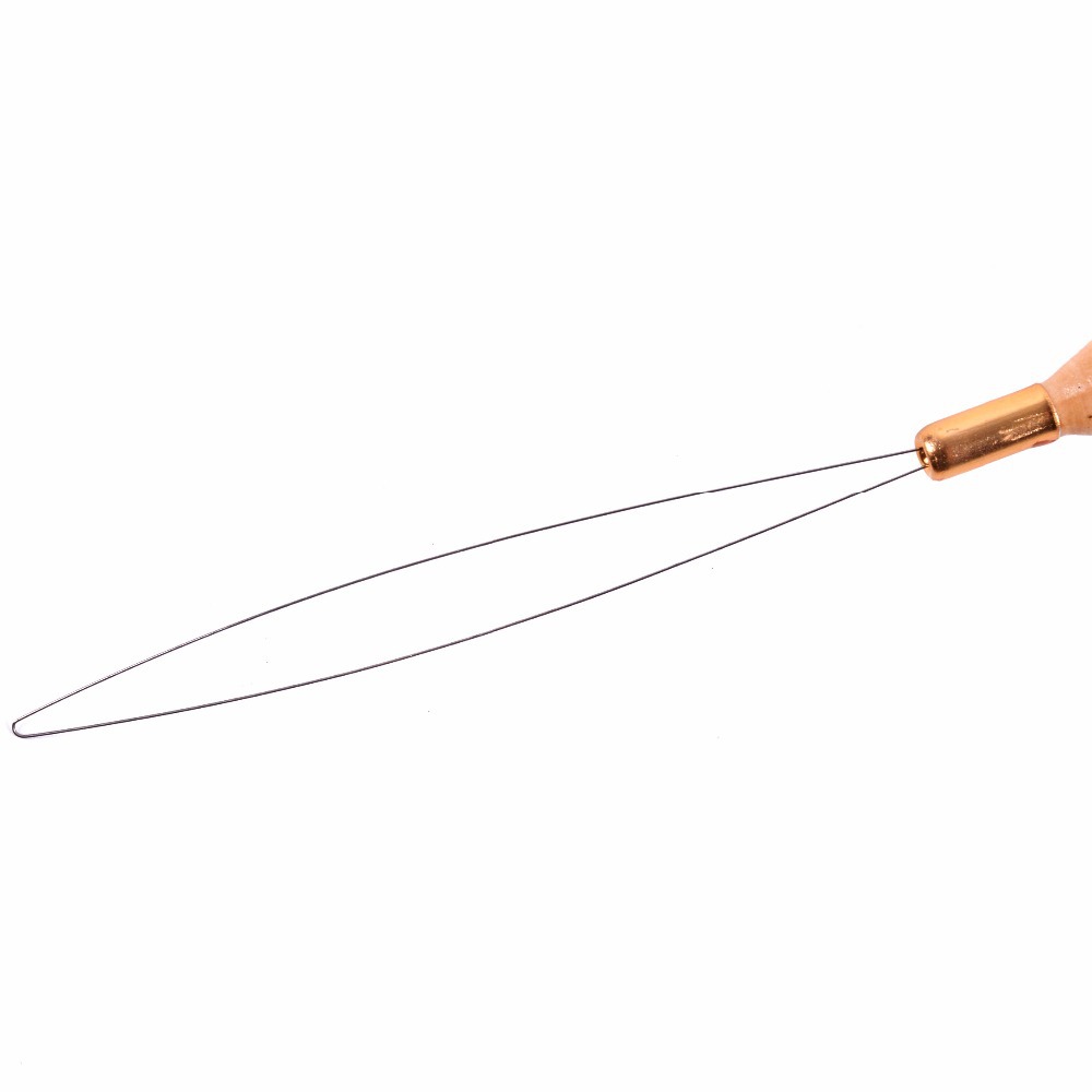 Best-selling low-price sale of non-moldy wooden crochet loops and special crochet tools for wigs Item Picture