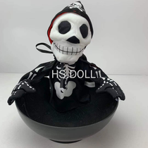 Electric stuffed toy Halloween gift candy basin skull prank toy holiday gift electric toy