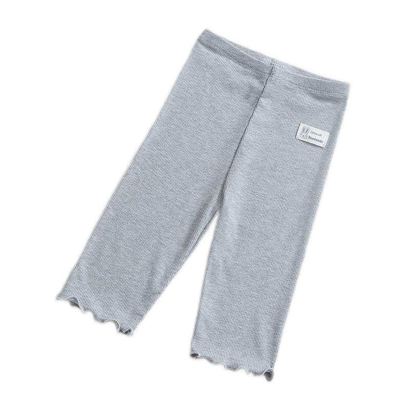 Girls' summer half-length pants, thin capri pants, tights, summer pants, fashionable children's mid-length pants, worn over children's shorts Item Picture