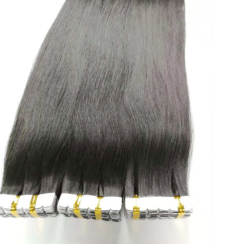 Wholesale of real hair traceless hair extensions, hair double-sided tape, wig pieces, nano traceless hair extensions, and false hair adhesive details Picture